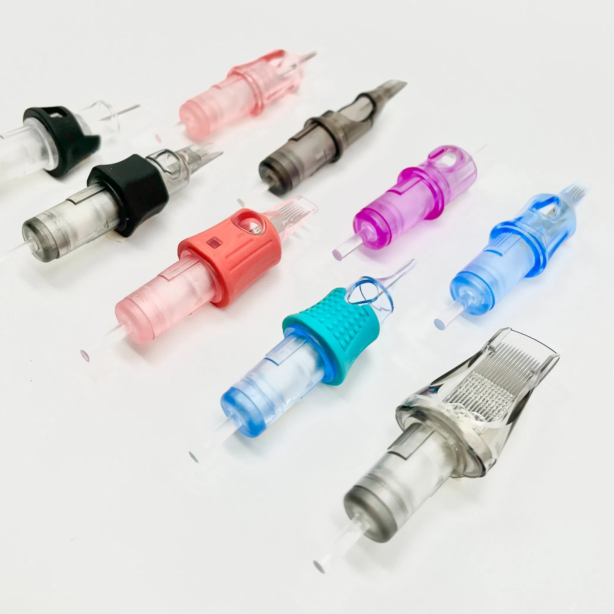Wholesale E. O. Gas Sterilized OEM ODM Customized Professional Premium Quality Permanent Makeup Tattoo Cartridge Needle