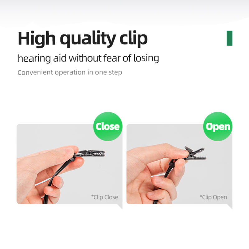 Holesale Anti-Lost Hearing Aid Lanyard Earphone String Rope Line Otoclip for Airpo