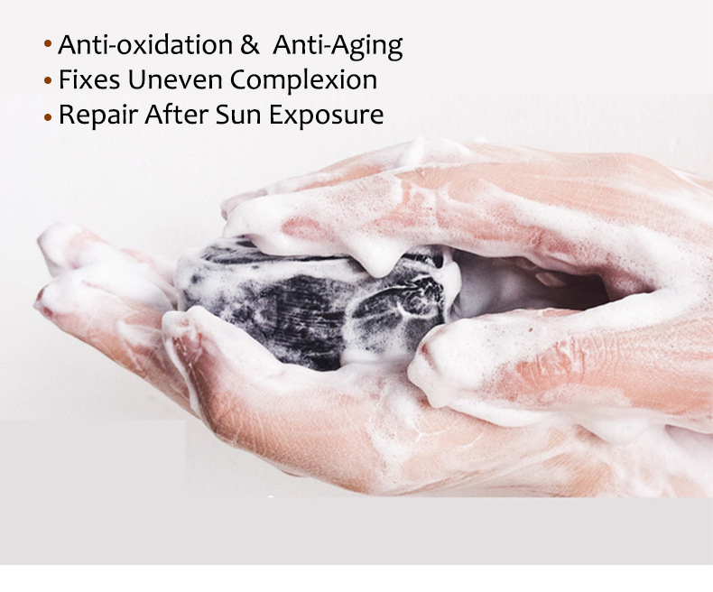 African Black Soap with Palm Kernel Coconut Olive Oils Aloe Vera Snowparsley for Dark Spot Removal Includes Deep Cleaning