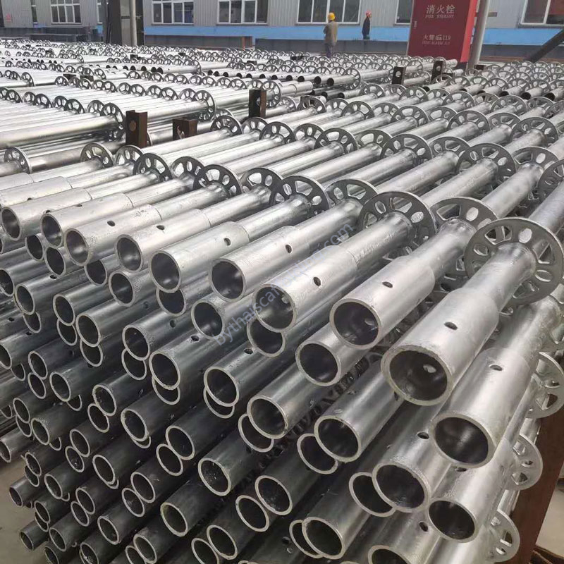 Quality Construction Building Multidirectional Andamio Certified Mobile Professional Layher System Metal Galvanized Steel Ringlock Scaffolding Price for Sale