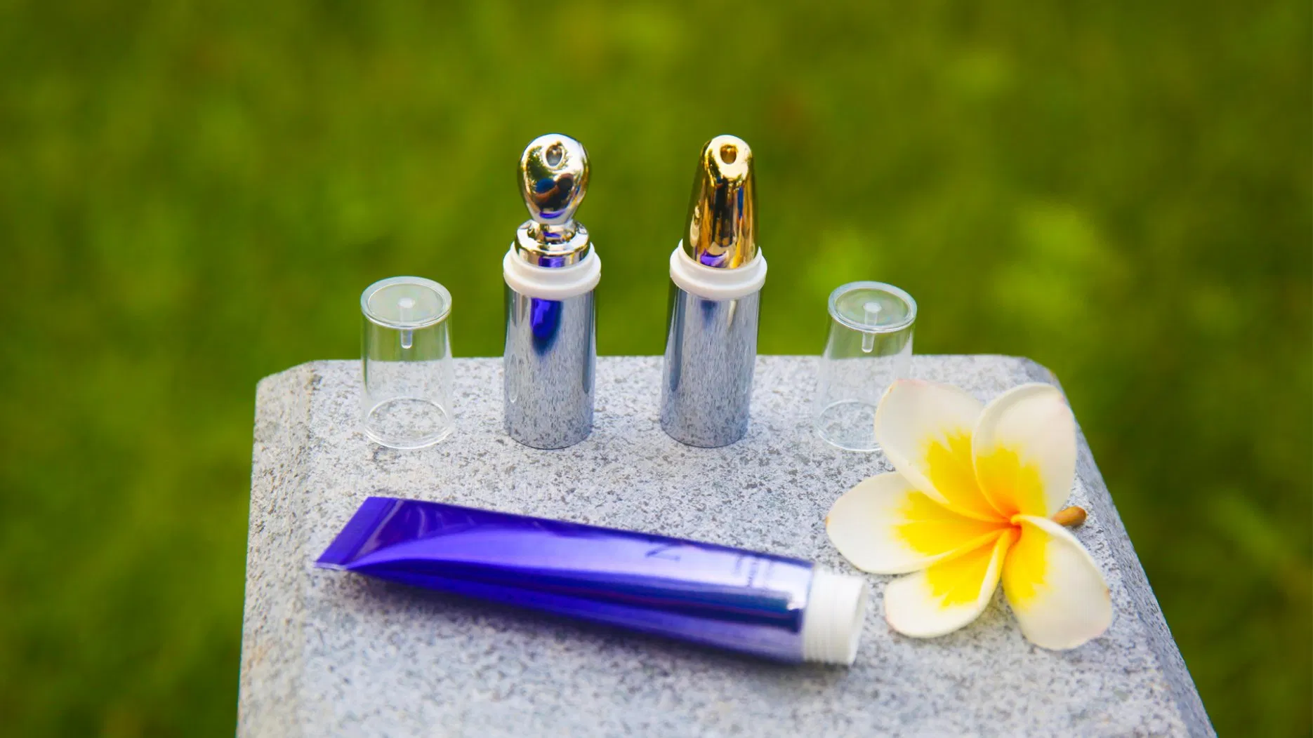 Hot Selling Custom Zinc Alloy Massage Head Plastic Empty Hose