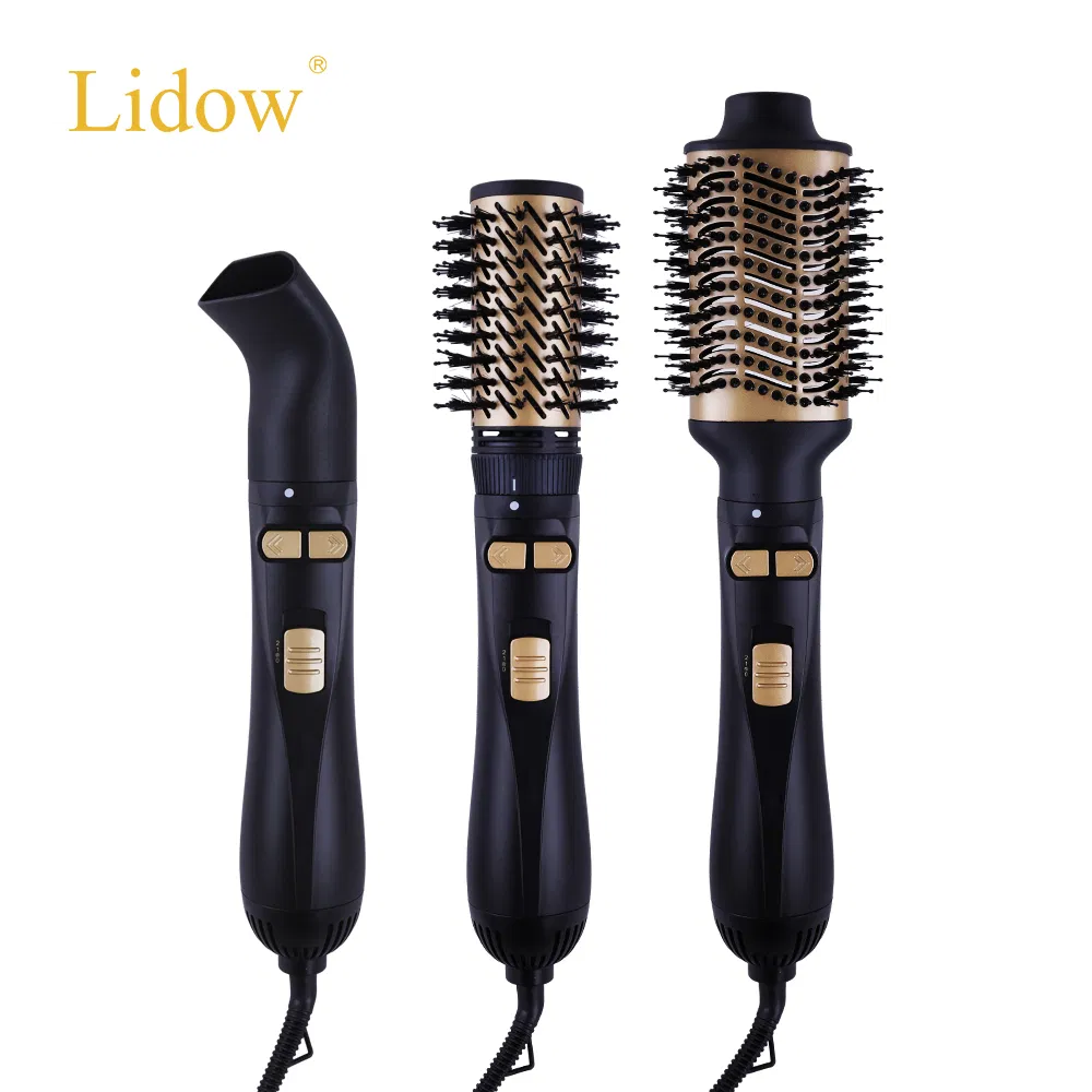 Professional Round Electric Hair Rotating Blow One Step Dryer Brush Hot Air Brush