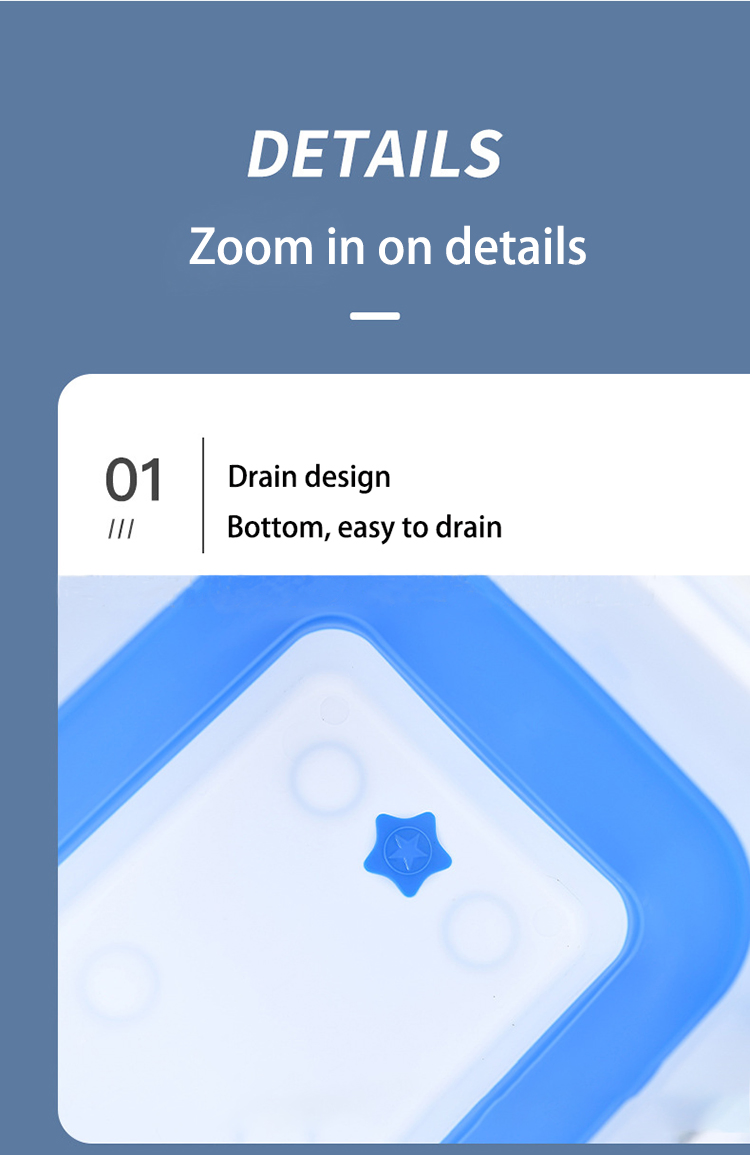 13L Multifunction Foldable Silicone Bathroom Bucket