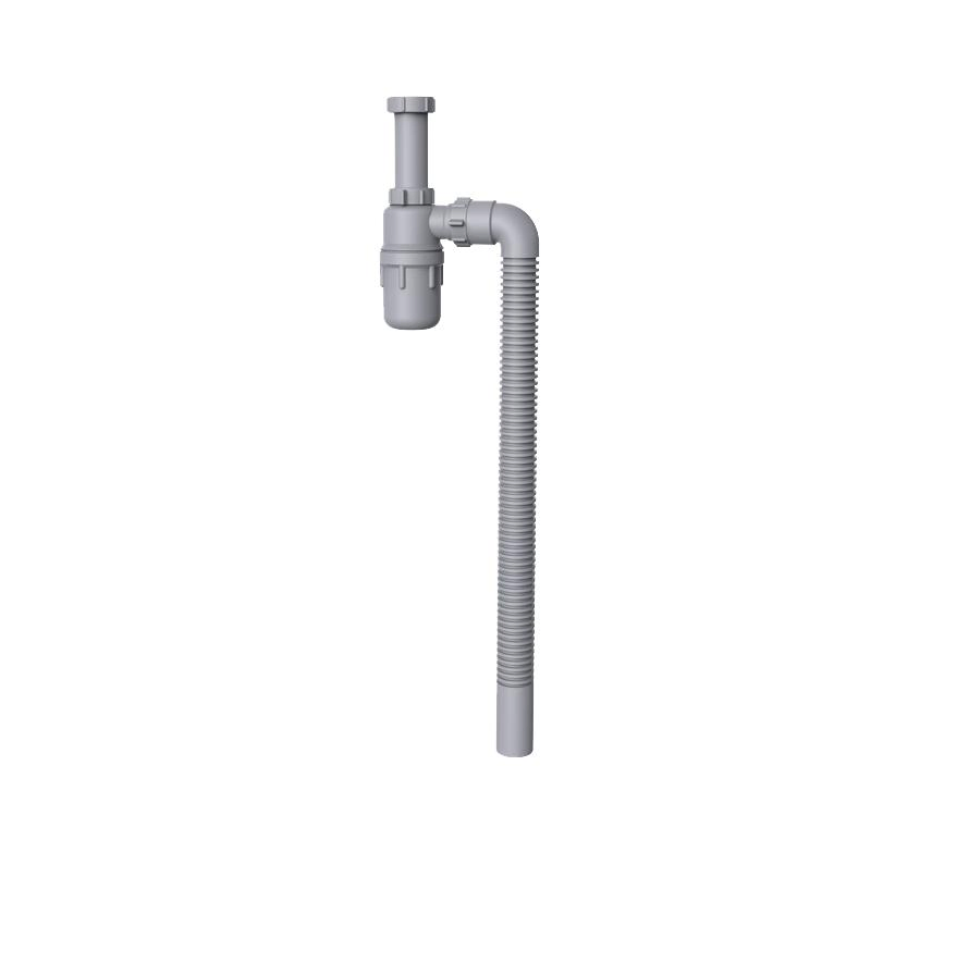 Safe Gray U-Tube Deodorizer for Sink Set Eyewash Shower