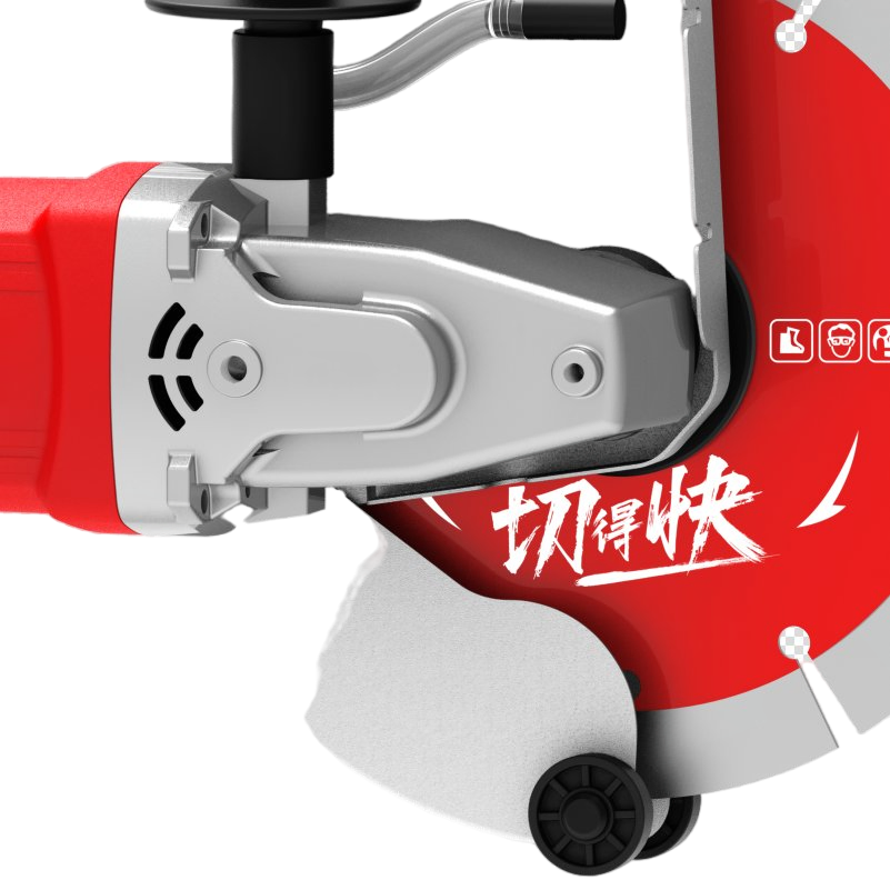 Qy-Bl230 Brushless Concrete Grooving Slotting Wall Chaser