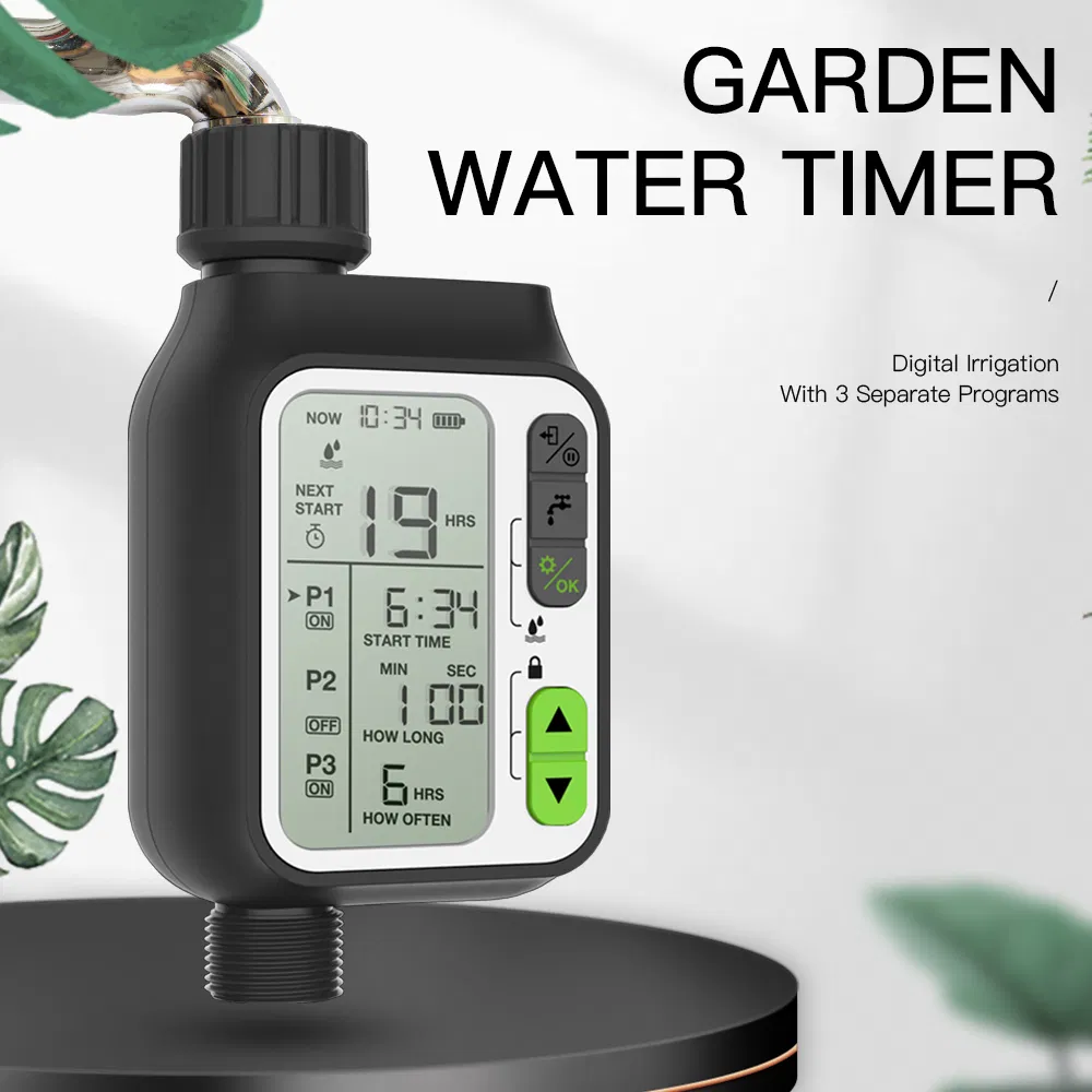 Rain Sensor Irrigation Automatic Watering Timer for Garden Farm Outdoor Use Hct-355