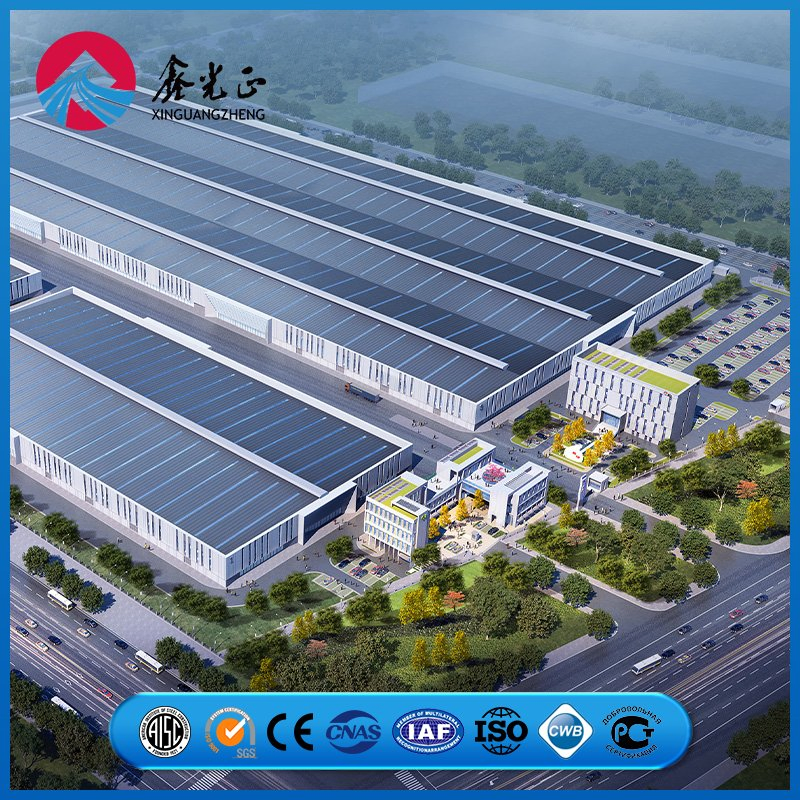 Advanced Structural Endurance Pipe Hanging Support Reinforcement Retention Unit Metal Prefab/Prefabricated Steel Structure Multi-Story/High-Rise Office Building