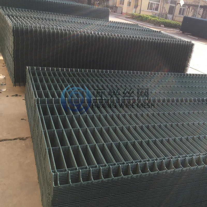 Durable Strong Metal Mesh Beautiful Color PVC Coated 3D Bending Weld Wire Fence for Garden Road Isolation Highway Guard Rail