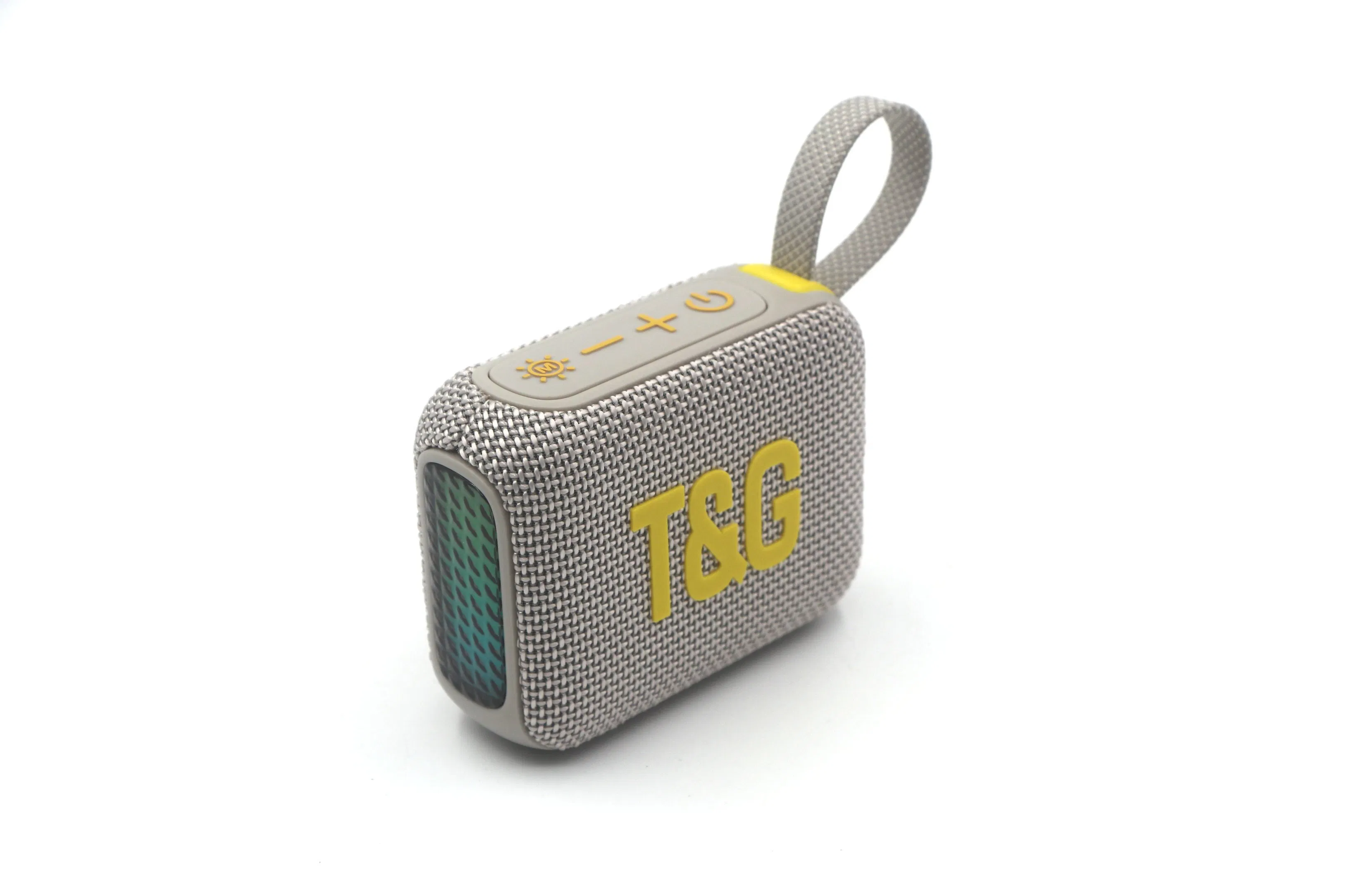 Портативная колонка TG-445mini с сабвуфером и RGB-подсветкой