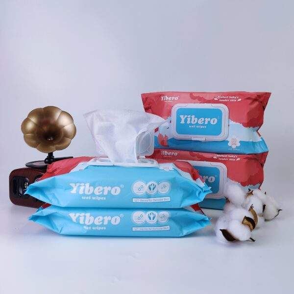 Baby Wet Wipes China Disposable Spunlace Pure Single Pack 80PCS