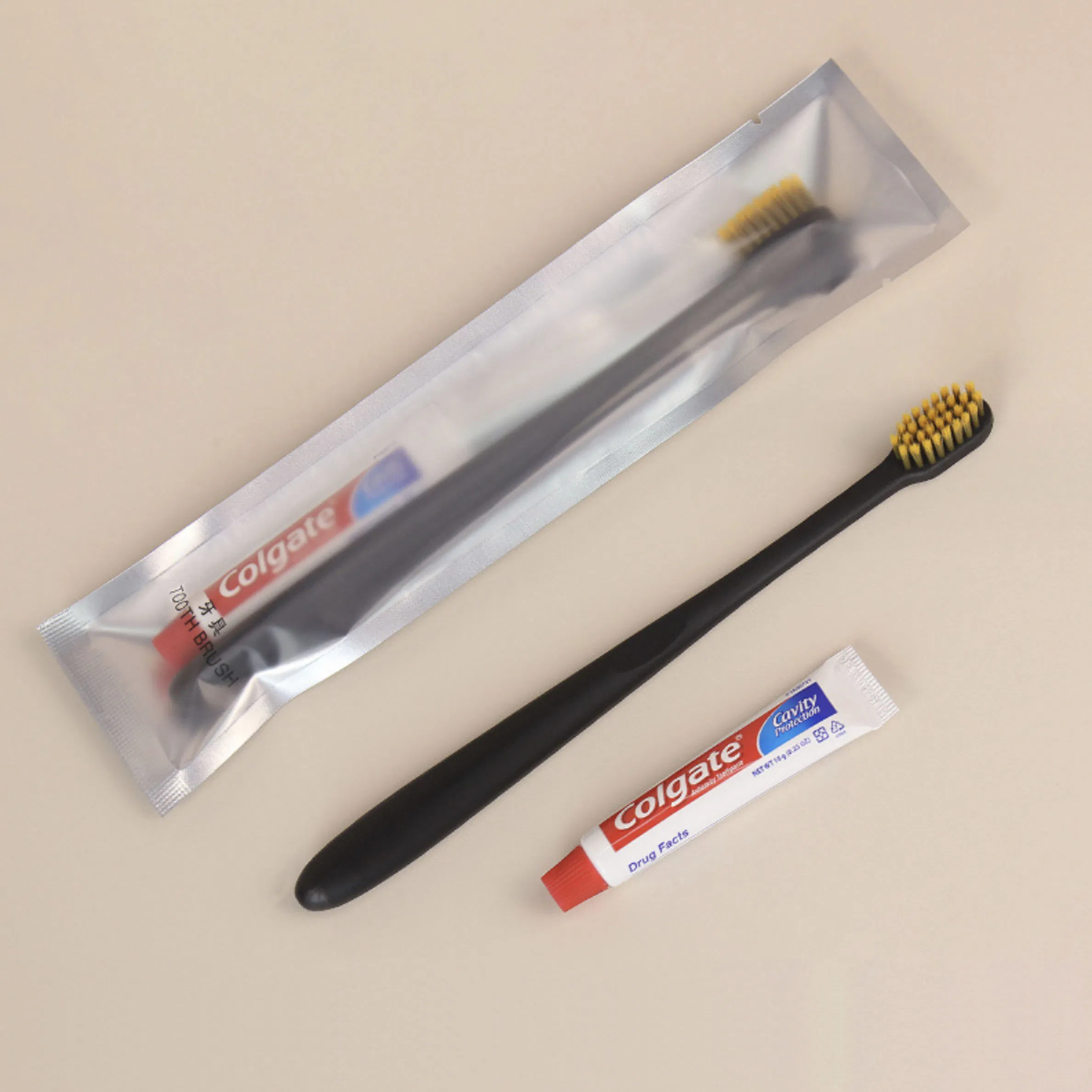 Disposable Hotel Dental Kit with Aluminum Foil Bag