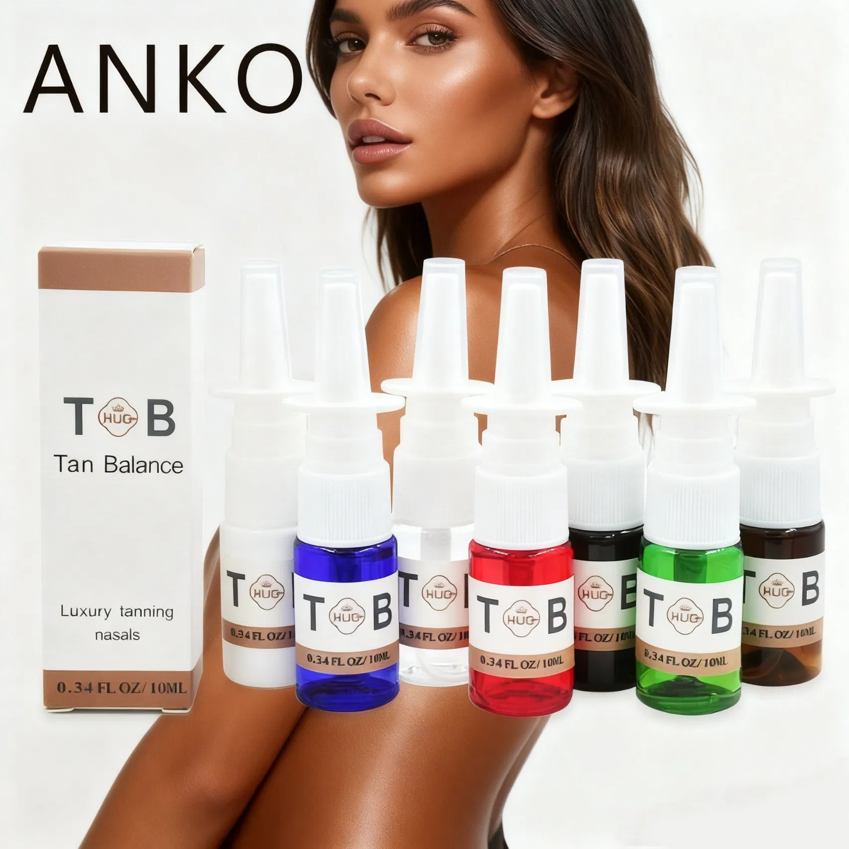 High Purity Melanotan 2 Mt-2 Tanning Spray Nasal Solution for Fast Tanning