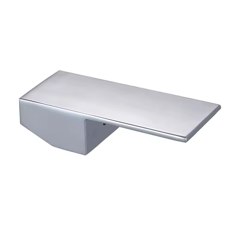 Серебряная ручка для смесителя ванной Modern Zinc