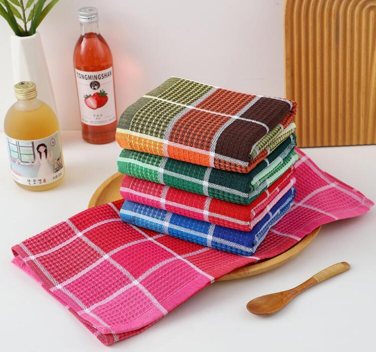 Premium Cotton Kitchen Towel Set with Custom Embroidery