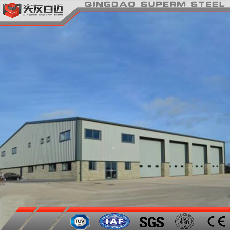 Steel Fabricated Building Industrial Storage Shed Prefabricated Steel Structure Metal Warehouse
