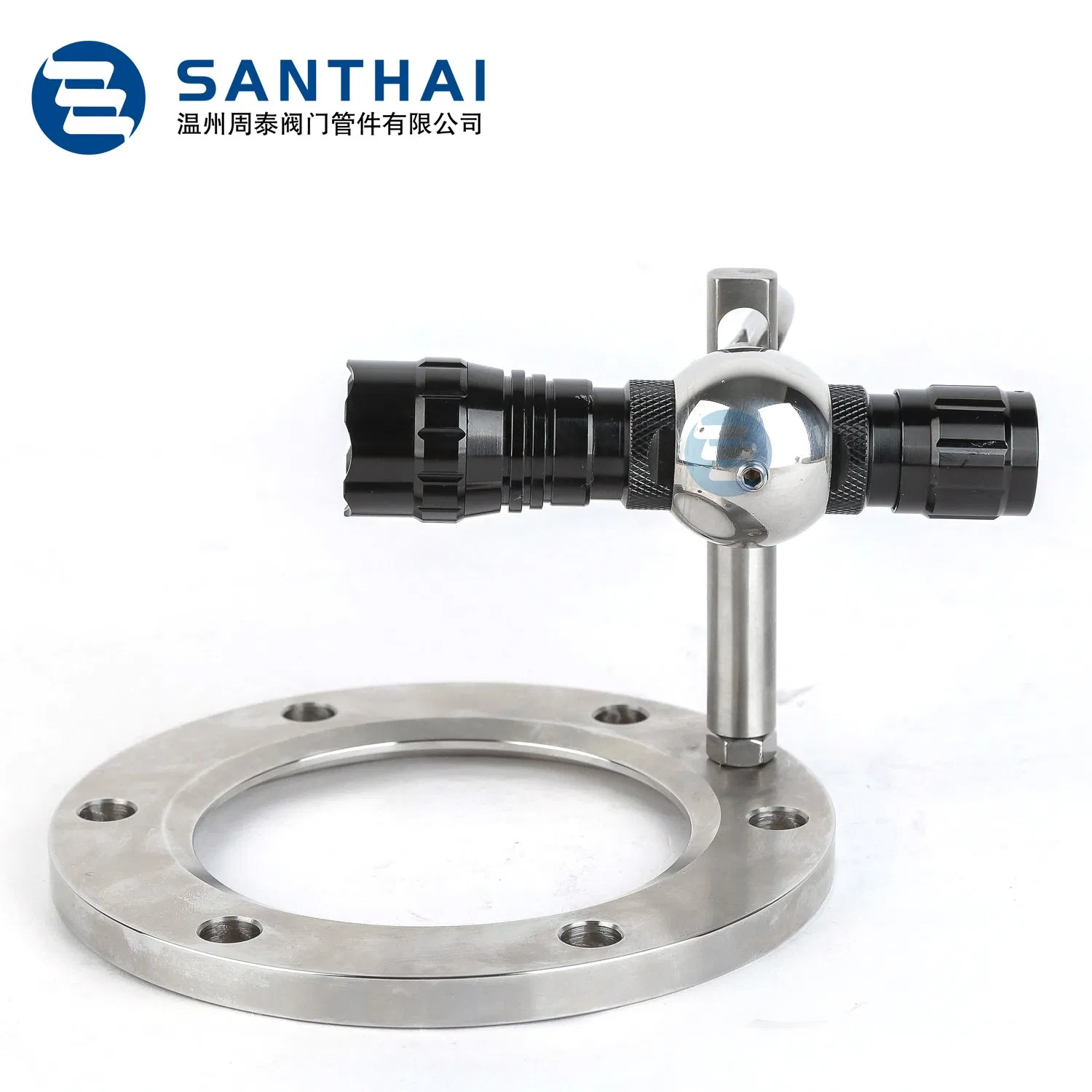 SS304 Union Type Sight Glass Tube Fitting with CNC Machining