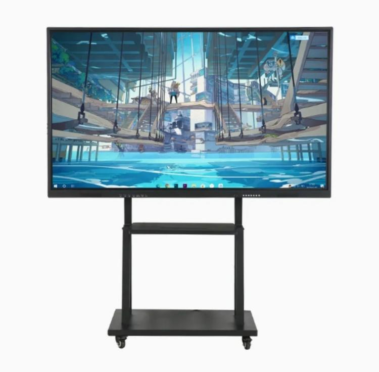 High Back Cheap 55inch 65inch 75inch 86inch 98inch 4K Touch Screen Smart Board Interactive Flat Panel Interactive Whiteboard