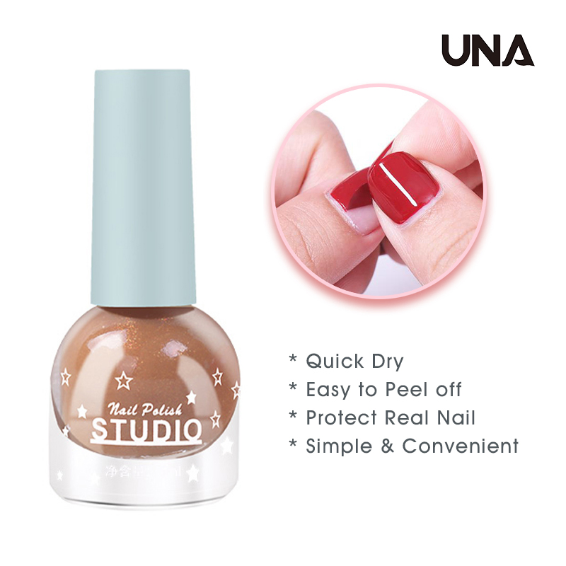 Wholesale Tiktok Hot Sell Quick Dry Kids Toy Gift Organic Nontoxic Water Based Peelable Nail Polish