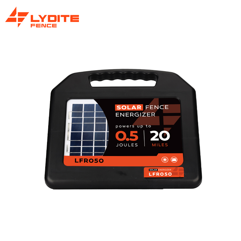 Lydite Portable Solar Charge Controller for Electric Fence Solar Powered Energizer