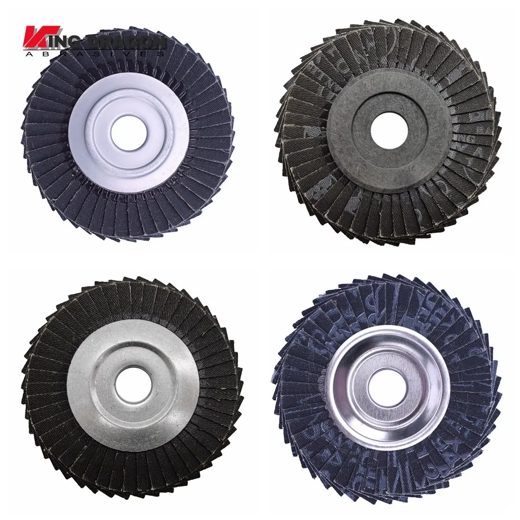 Лепестковый шлифовальный круг 100 мм Grit 220, T27