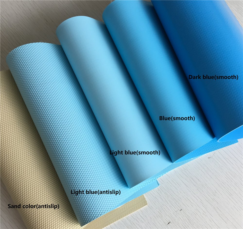 Factory Direct Supply PVC Membrane Blue Inground PVC Swimming Pool Liner Filim