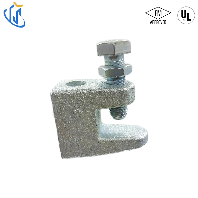 FM UL Certificate Universal Seismic Sway Bracing Top Beam Fixed Beam Clamp