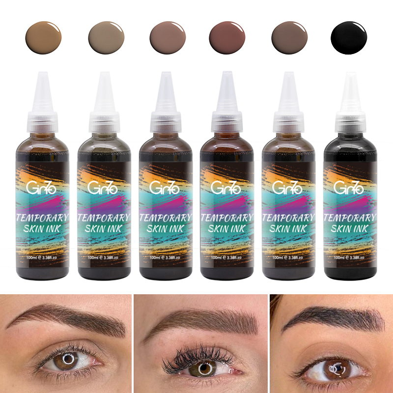 Brown Eyebrow Tint Gel Makeup Eye Brow Enhancers Henna