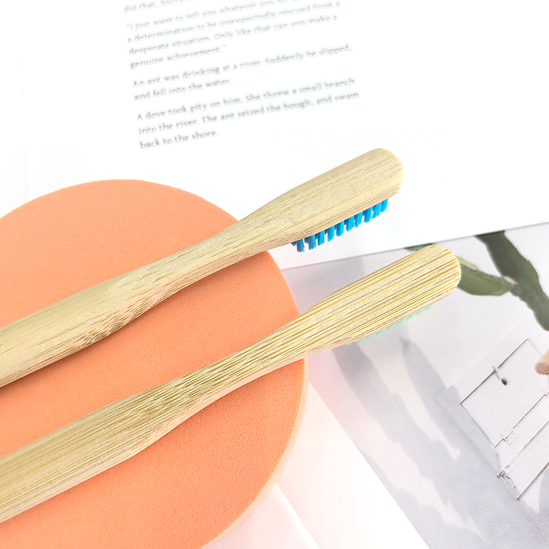 Natural Organic Bamboo Toothbrush Soft Bristle Biodegradable Manual Wooden Toothbrush