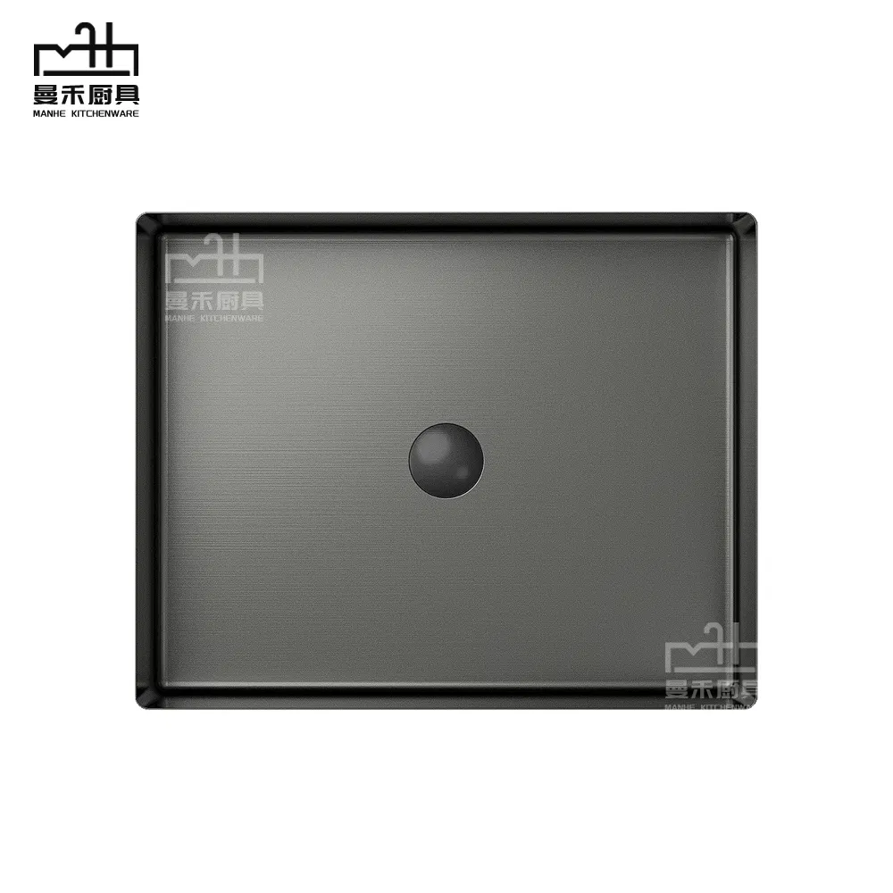 Black Bathroom Basin Black Hand Wash Basin Square Countertop Sink for Bathroom