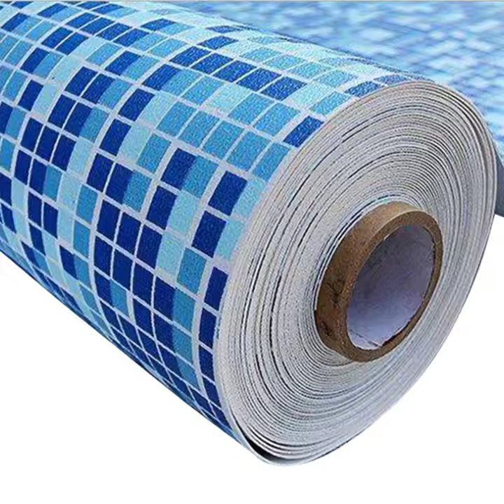 Heat-Welded PVC Coated Tarpaulin Pool Liner for New Construction Pools