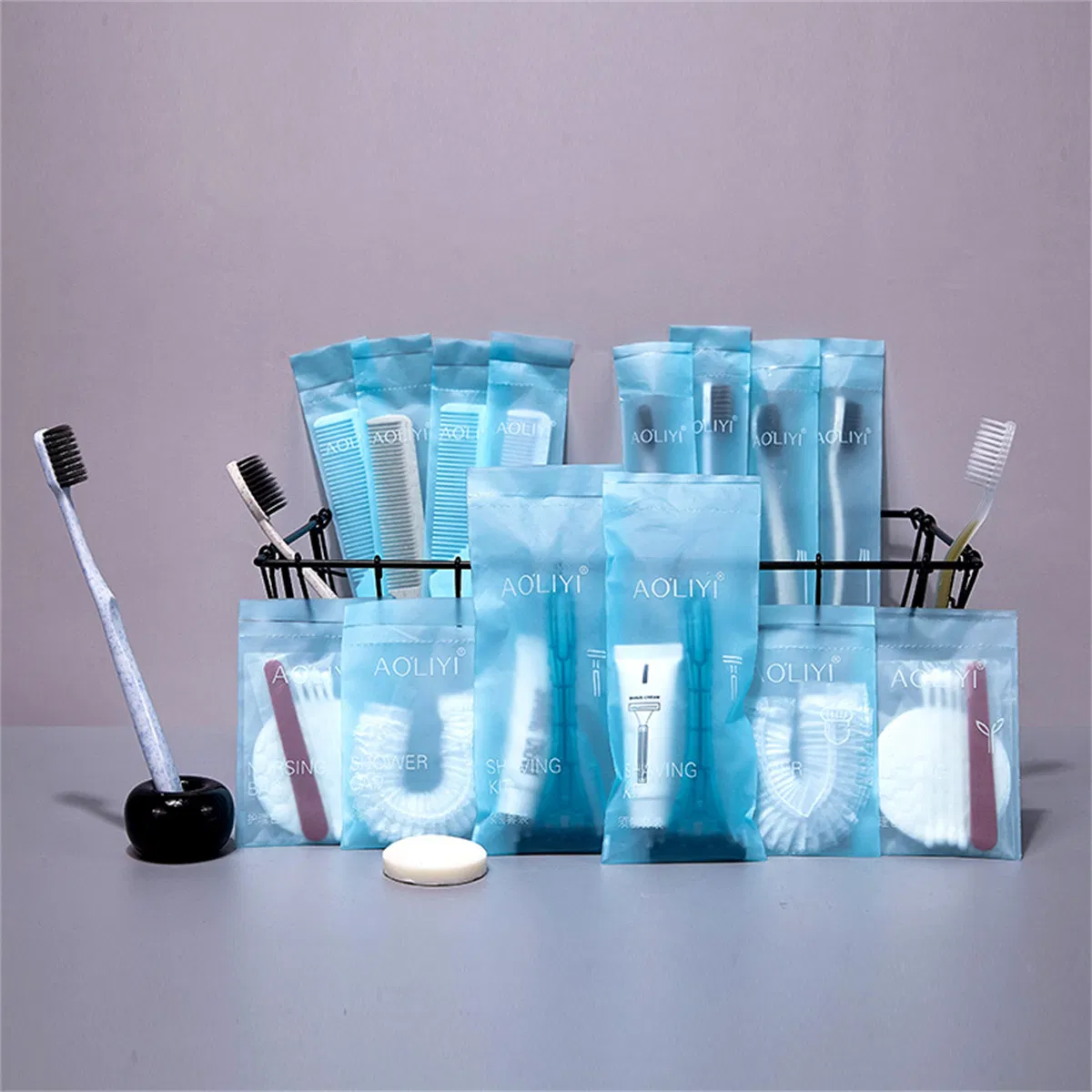 Hotel Toothbrush Kit Shave Kits for Women Hotel Bath Soap