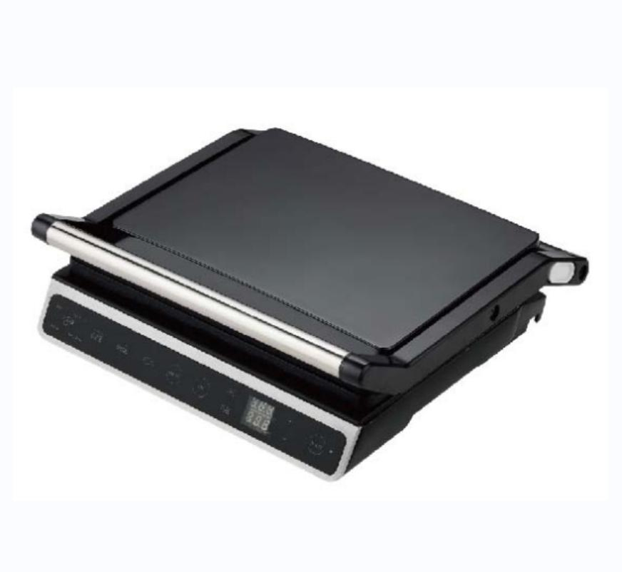 1800W 4 Slice Non-Stick Coated Cooking Plate Digital Grill
