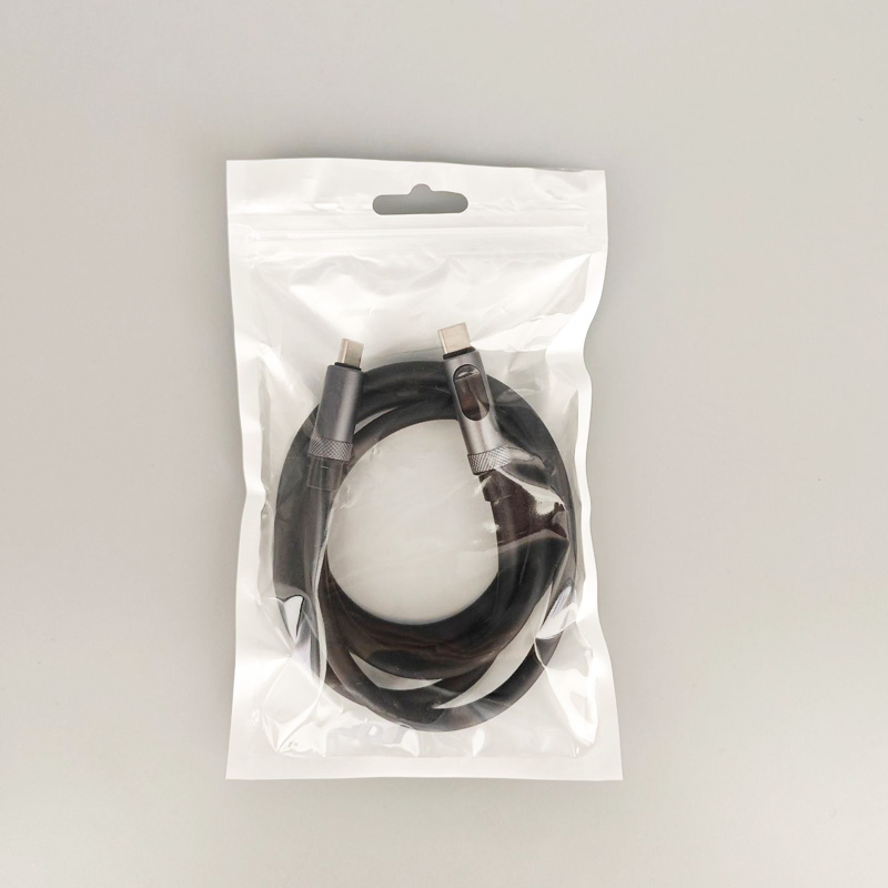 240W USB-C Cord Silicone PD 3.0 Type-C Fast Charging Data Cable with Digital Display