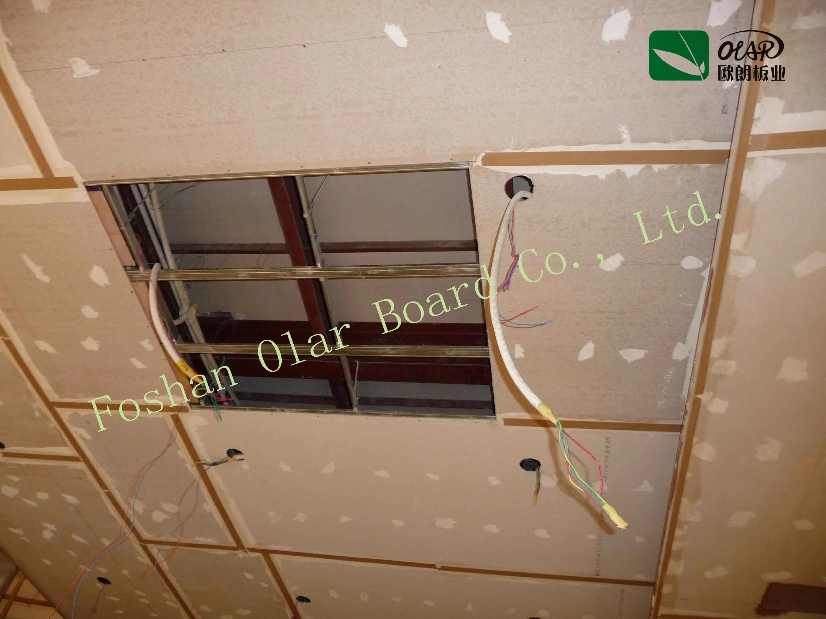 Fiber Cement Board -- Medium Density Ceiling Partition Panel