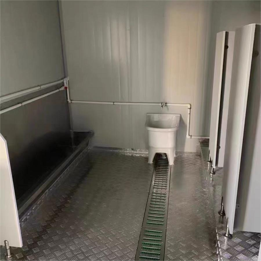 Outdoor Container House Mobile Public Toilet Construction Site Shower Room Bathroom