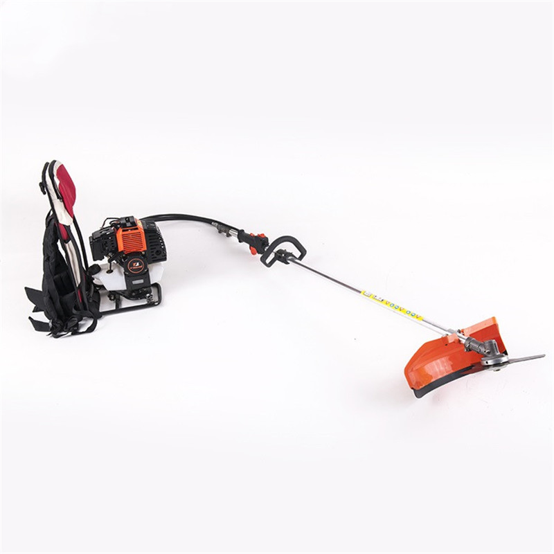Hot 52cc Backpack Gasoline Grass Trimmer Garden Tool Grass Knapsack Gas Brush Cutter