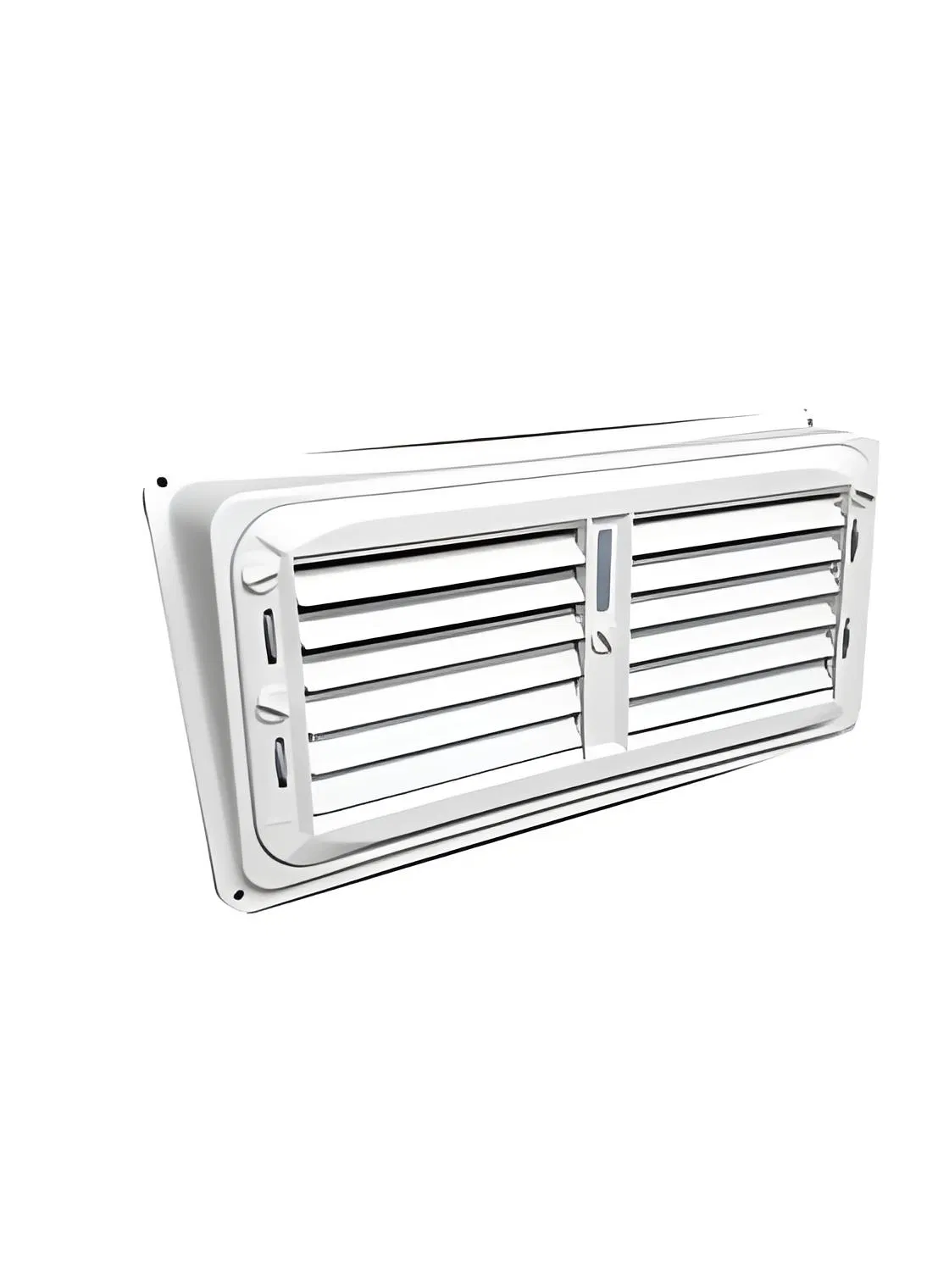 Customized Size Ventilation Louver Exterior Zinc Steel Louver Shutters for Construction and Decoration