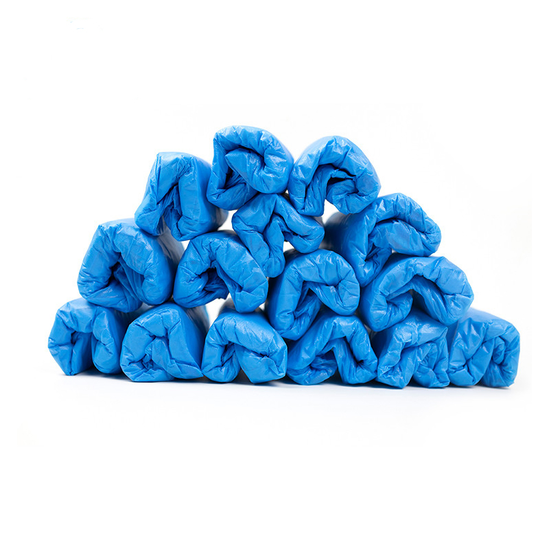 Disposable PE CPE Shoe Cover Waterproof Automatic Shoe Cover
