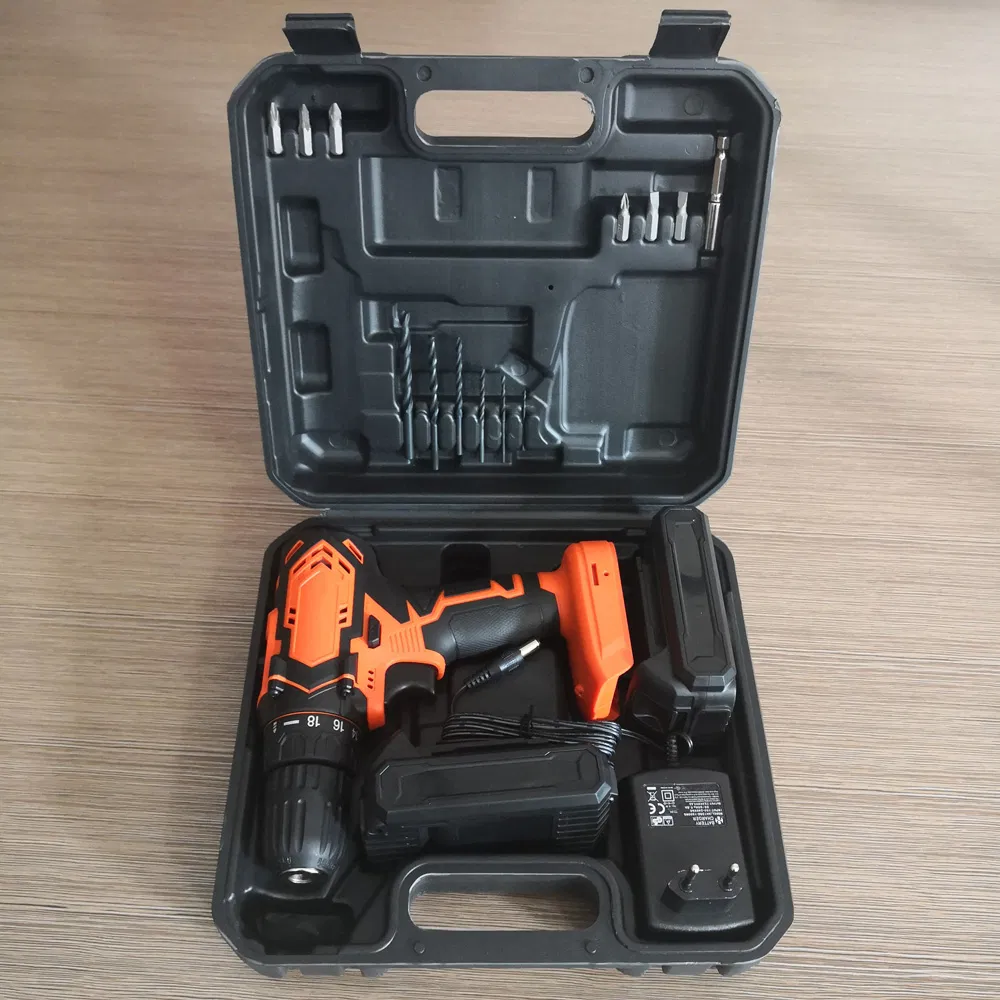 Tolhit Power Tool 13mm Industrial Electric Impact Cordless Drill Set
