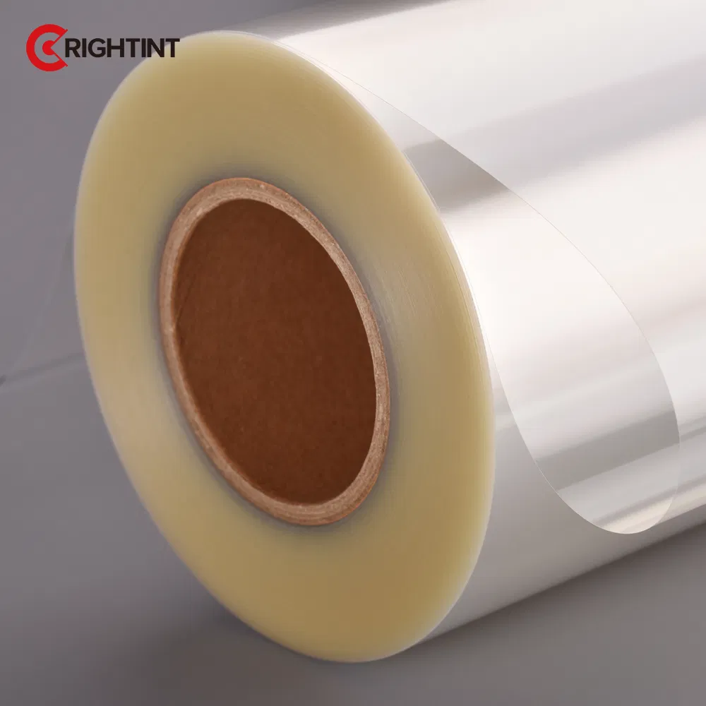 wholesale Removable jumbo roll Inkjet Printable Transparent BOPP paper material