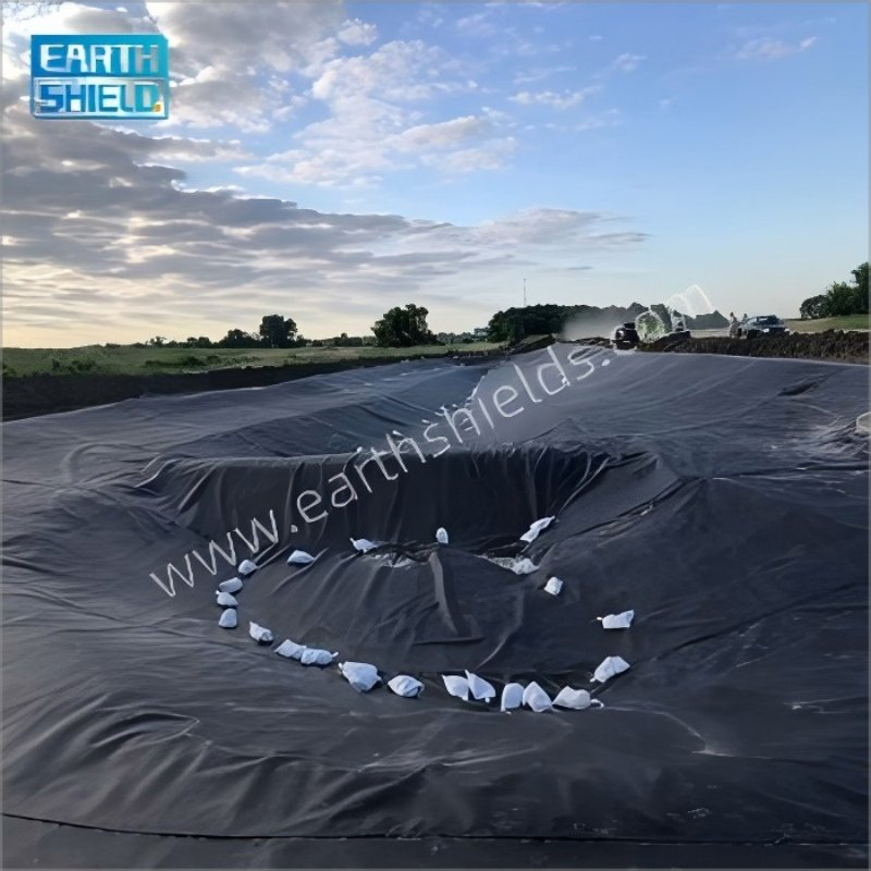 ASTM High Quality Smooth HDPE LLDPE Geomembrane Pond Liner