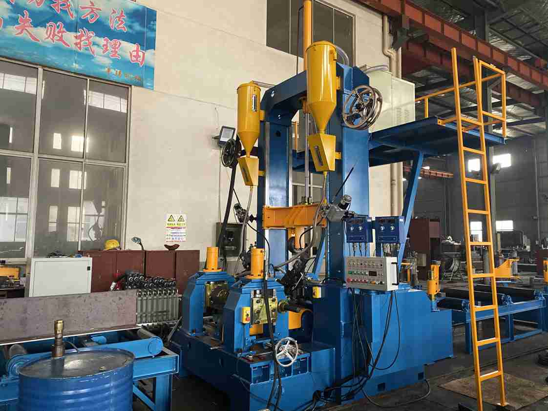 Heavy-Duty Steel Beam Welding and Assembly Machine System