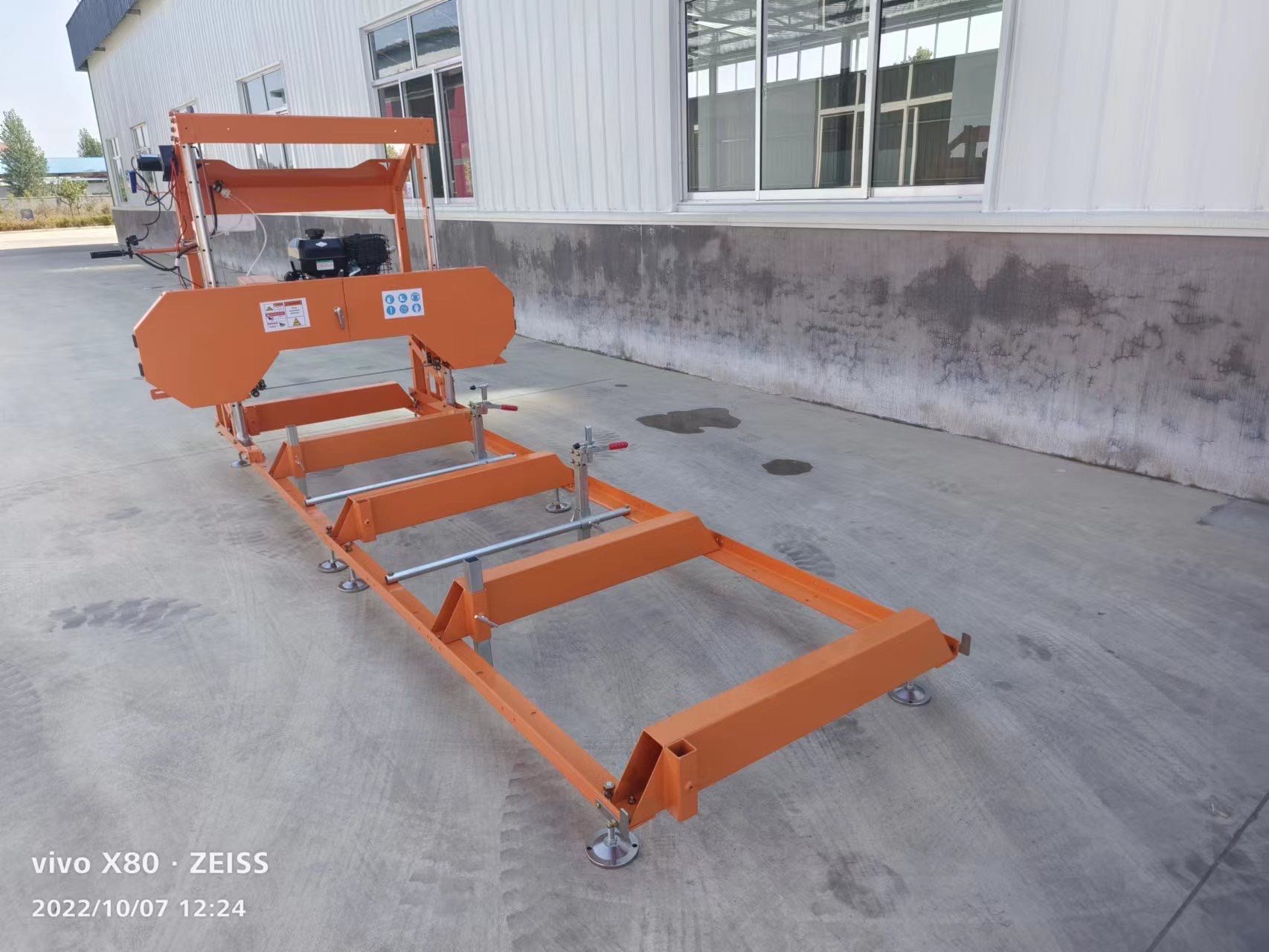 Пила ленточная горизонтальная автоматическая для бревен