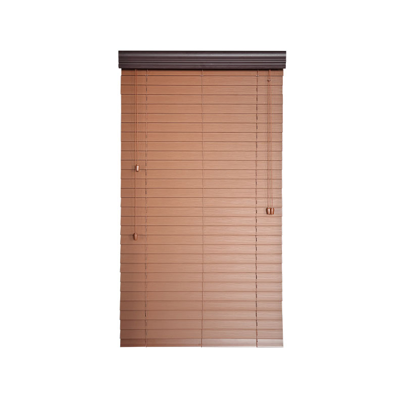 Hot Sale Factory Vinyl Faux Wood Blinds OEM Horizontal Window Shading