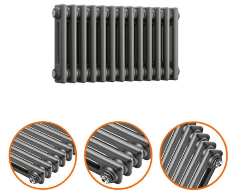 Factory Supplier Designer Steel Four-Column Radiators Horizontal Radiators Tubular Water Heat Radiator