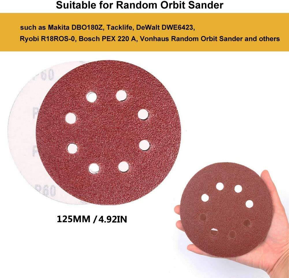 Шлифовальный диск для авто с логотипом, 5 дюймов