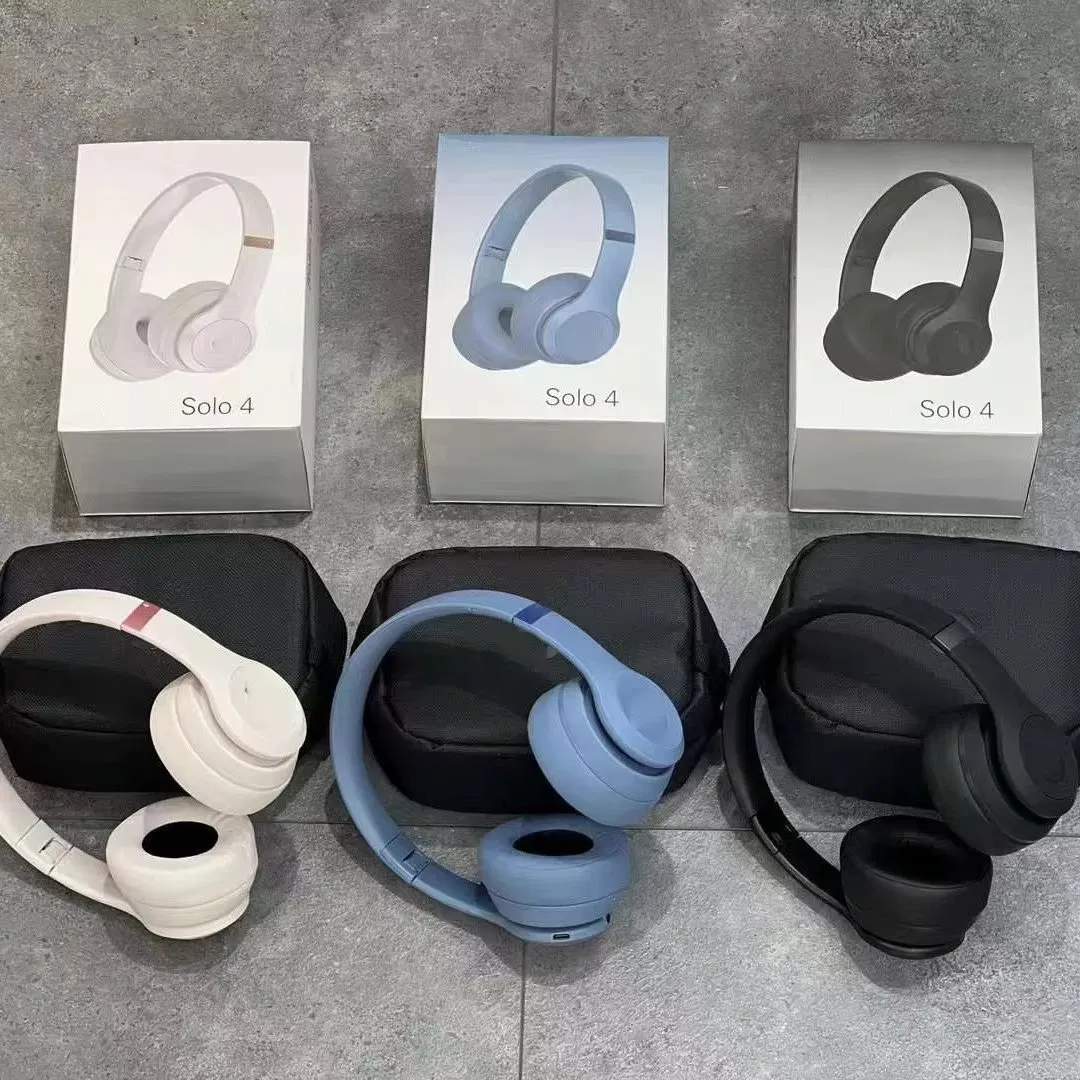 High Quality Solo 4 Wireless Headphones New Arrival Studio PRO Bt Foldable for Mobile Phone