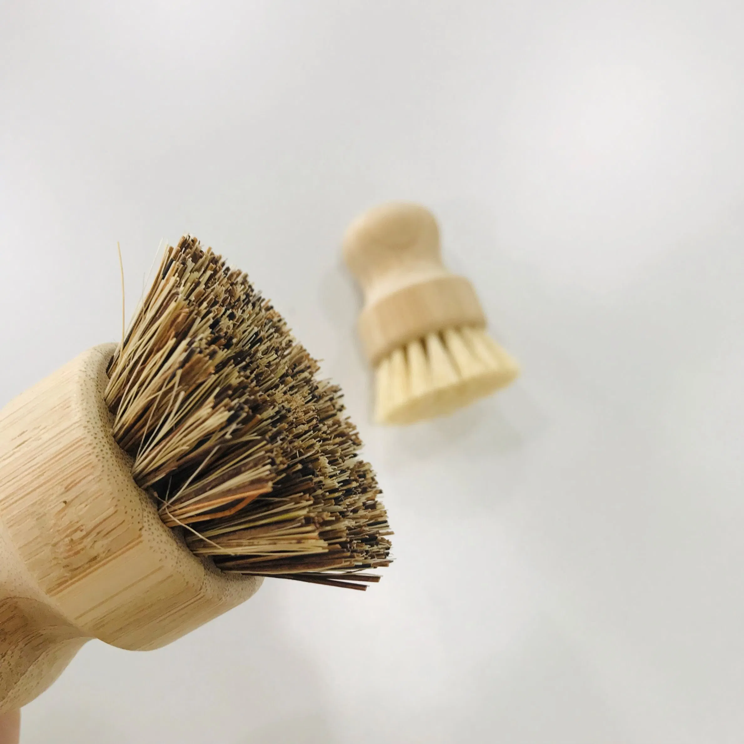 Эко-скребки для кухни из бамбука и тампико