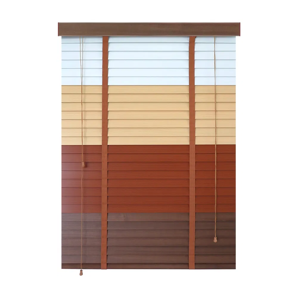 Antique Wooden Blind Horizontal Ladder String Venetian Blinds