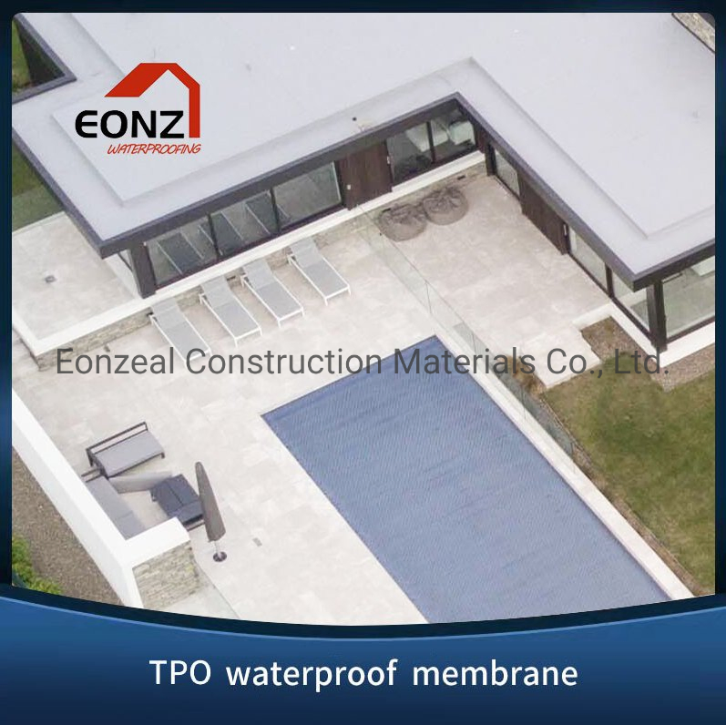 No Asphalt Plastic Film Tpo Adhesive Used in Highway Waterproof